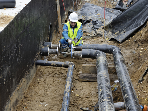 réseau de chaleur tube acier préisolé